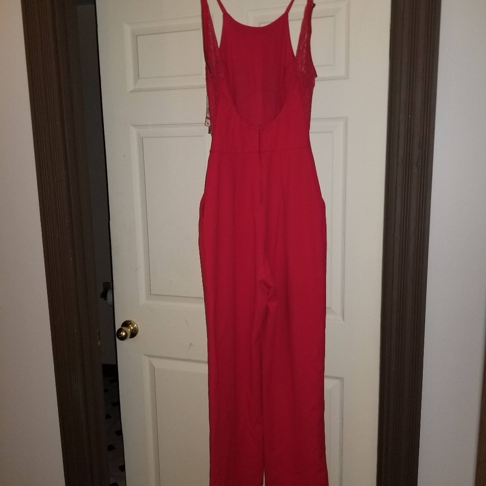 Red jumpsuit - Picture 5 of 7
